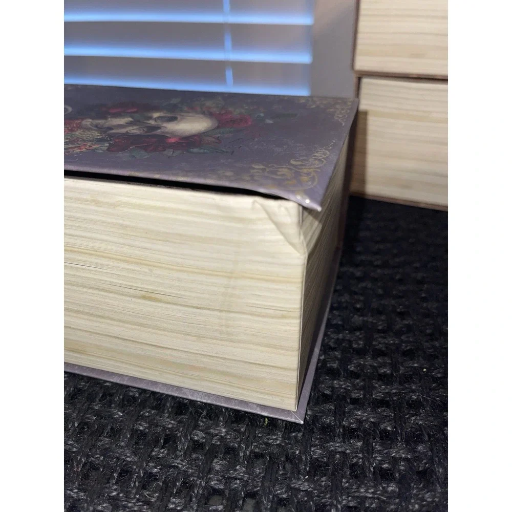 Halloween Storage Gift Boxes Faux Books Decor Witches Spells Potions‎ 2005